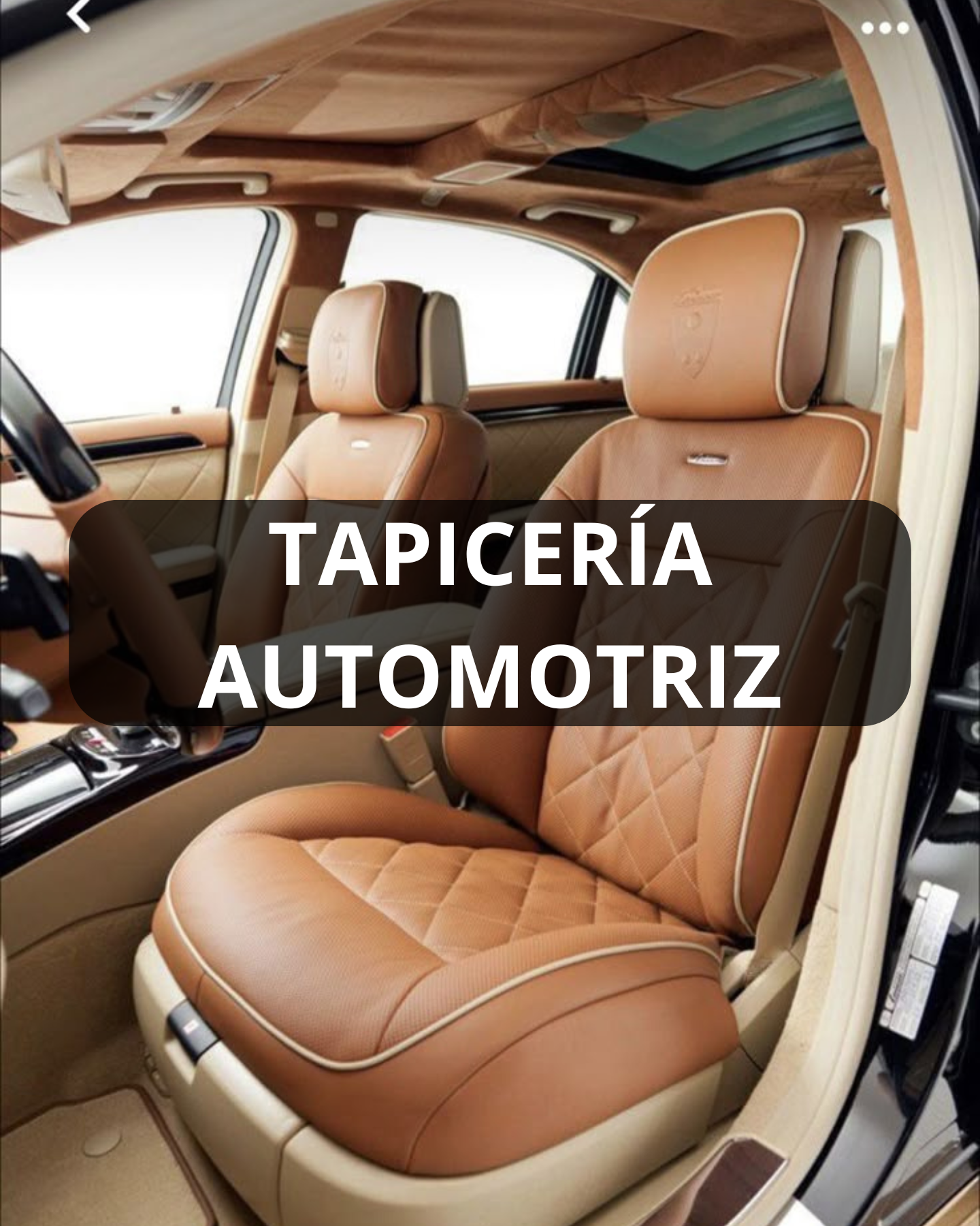 TAPICERÍA AUTOMOTRIZ